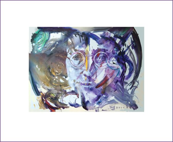 'IMAGINE' Lithograph of John Lennon - Image 2