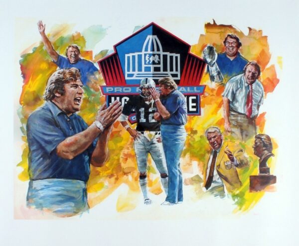 John Madden, Signed Lithograph